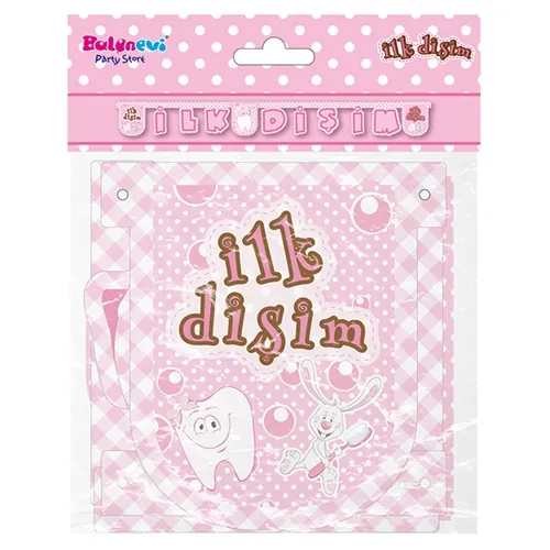 İlk Dişim Yazılı Banner-kız