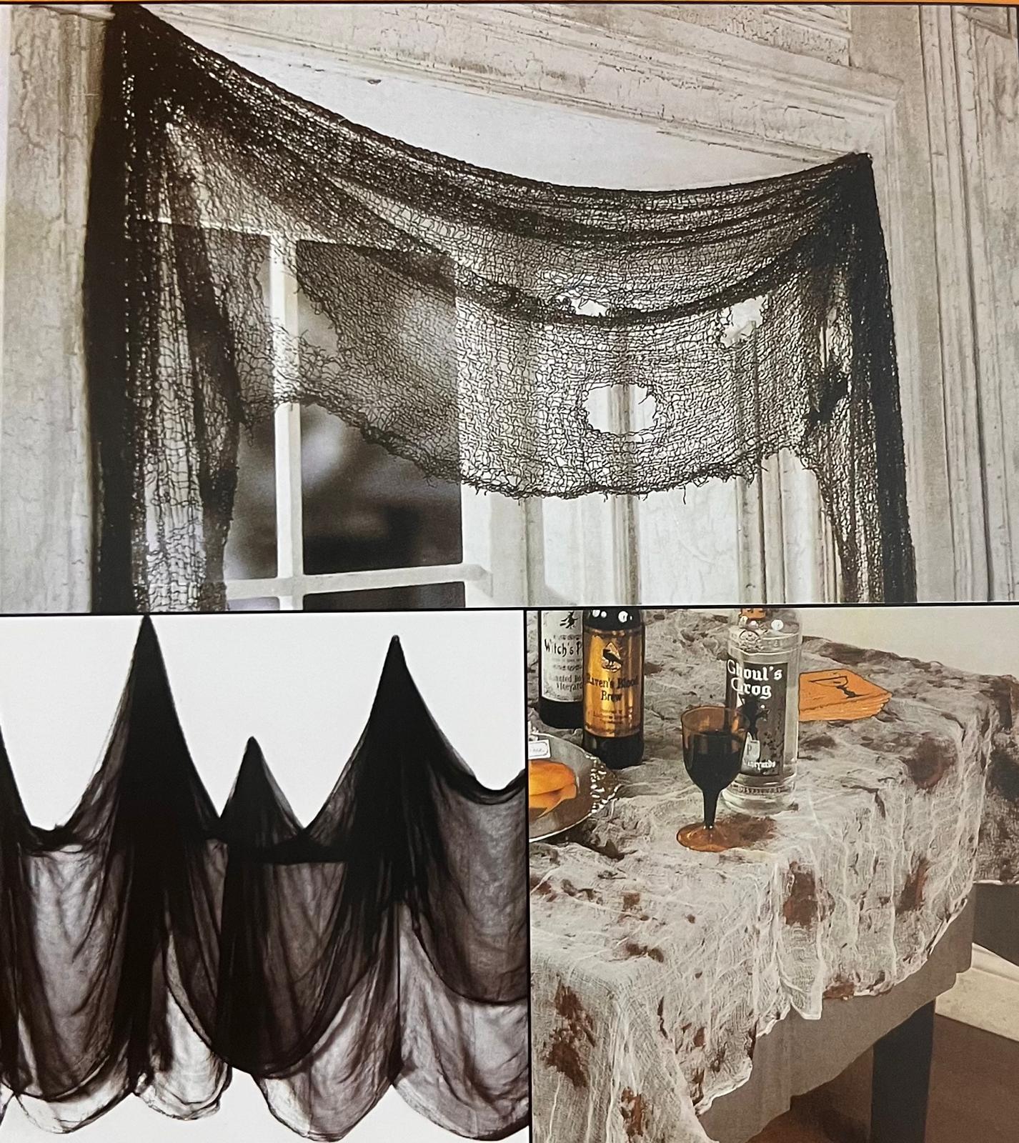 Cadılar Bayramı Dekorasyon Tül 120*200 cm