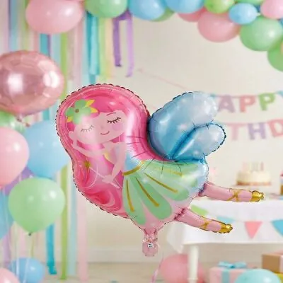 Peri Kızı Figürlü Folyo Balon