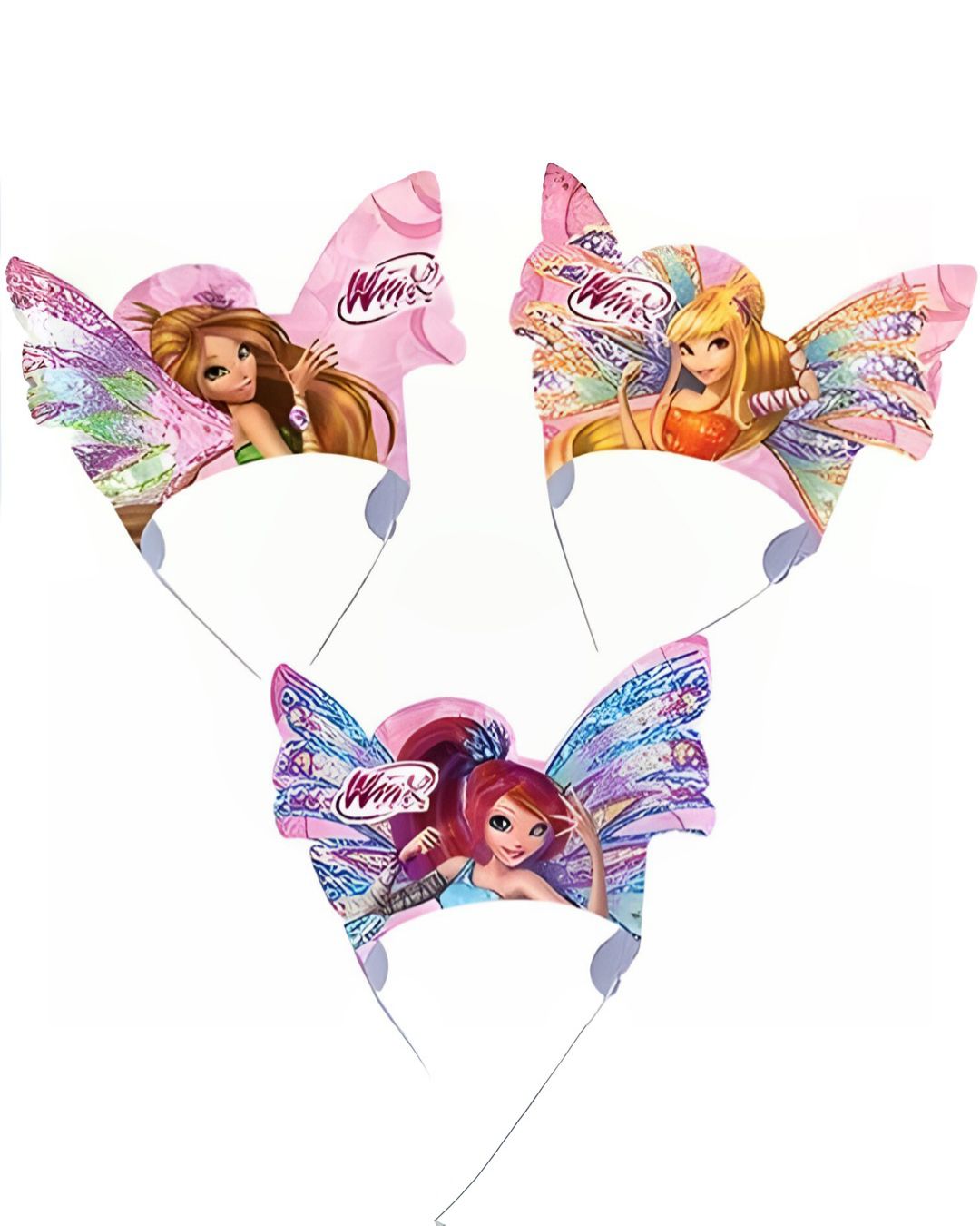 Winx Temalı 6’lı Karton Taç