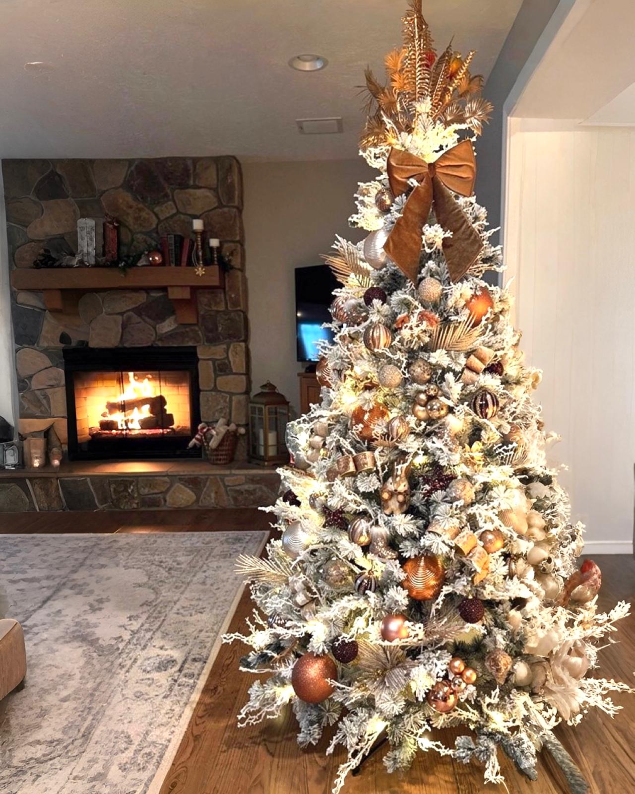 250 Cm Yılbaşı Ağacı Hazır Süslenmiş Teslim