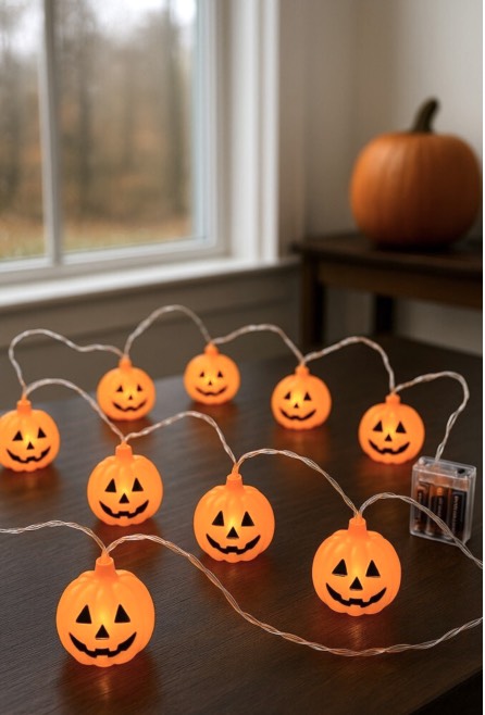 Balkabağı Onlu Dekor Işık