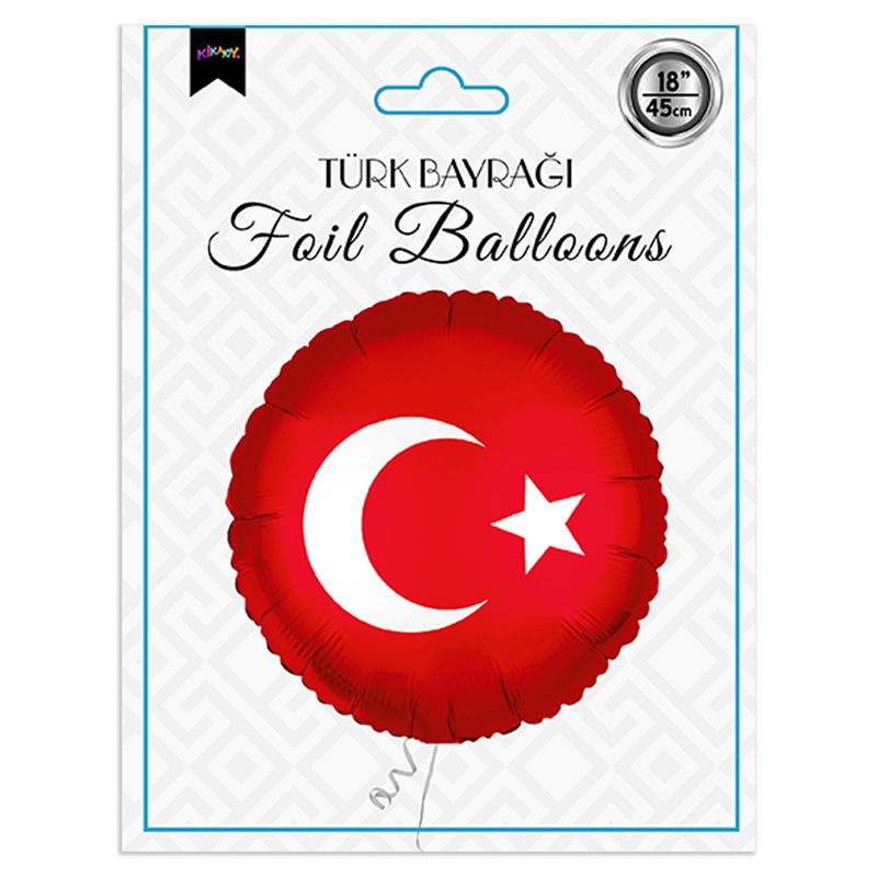 Türk Bayrağı Folyo Balon