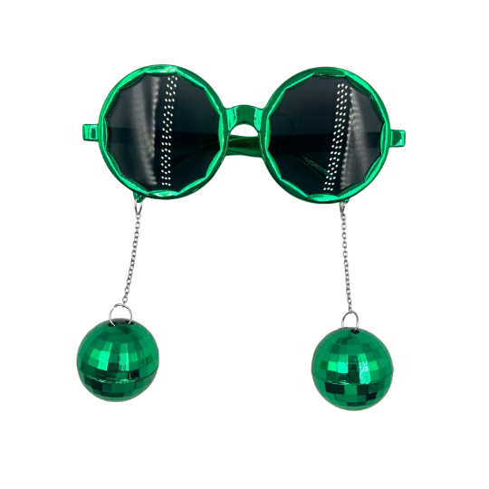 Yeşil Disko Toplu Parti Gözlüğü
