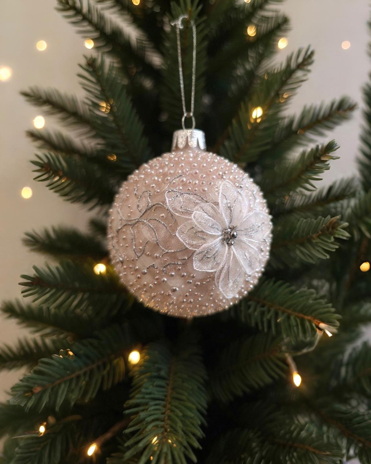 Yilbasi Luks Premium Top Süs 8 cm