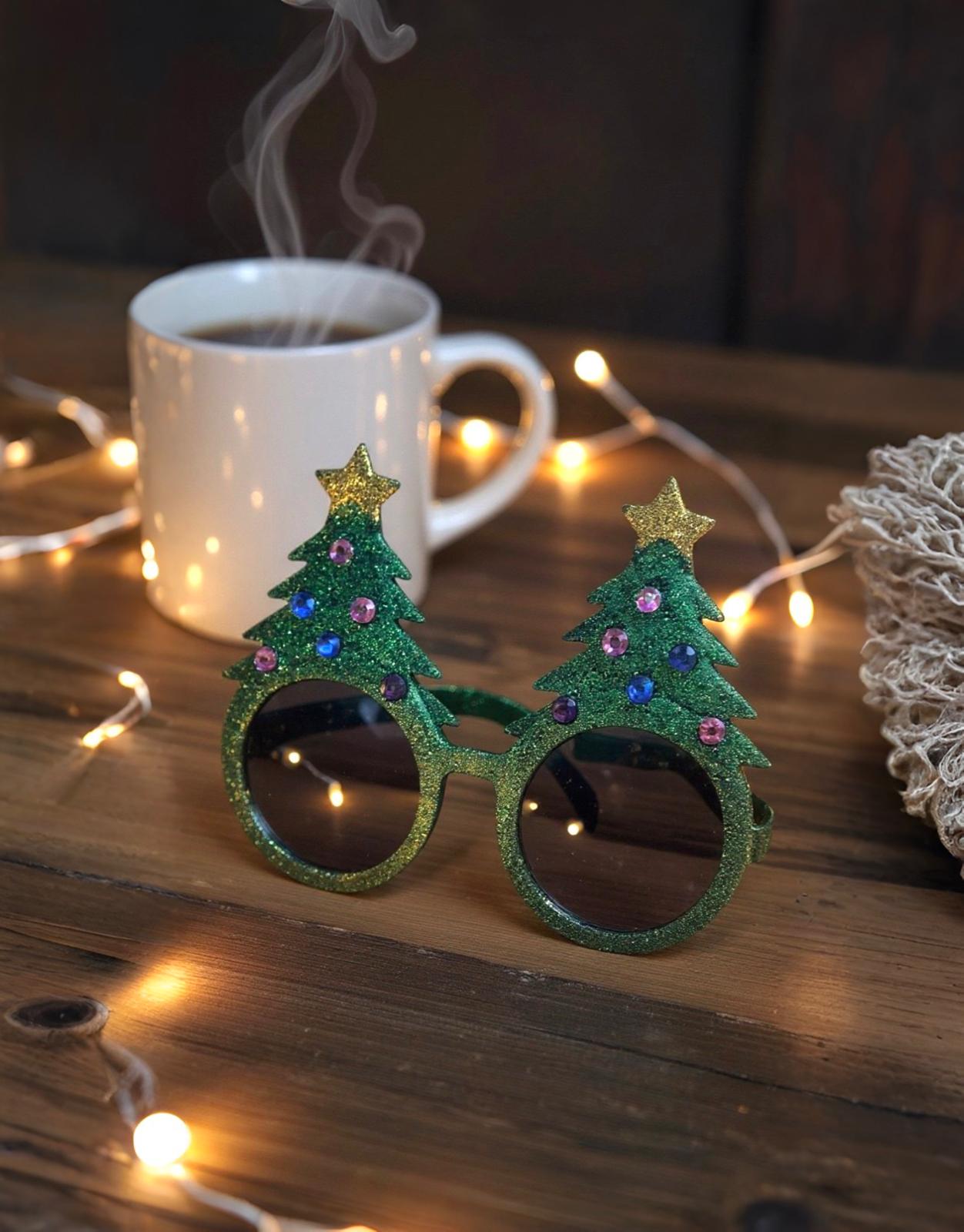 Çam Ağacı Parti Gözlüğü