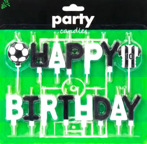 Futbol Temalı Happy Birthday Mum Seti