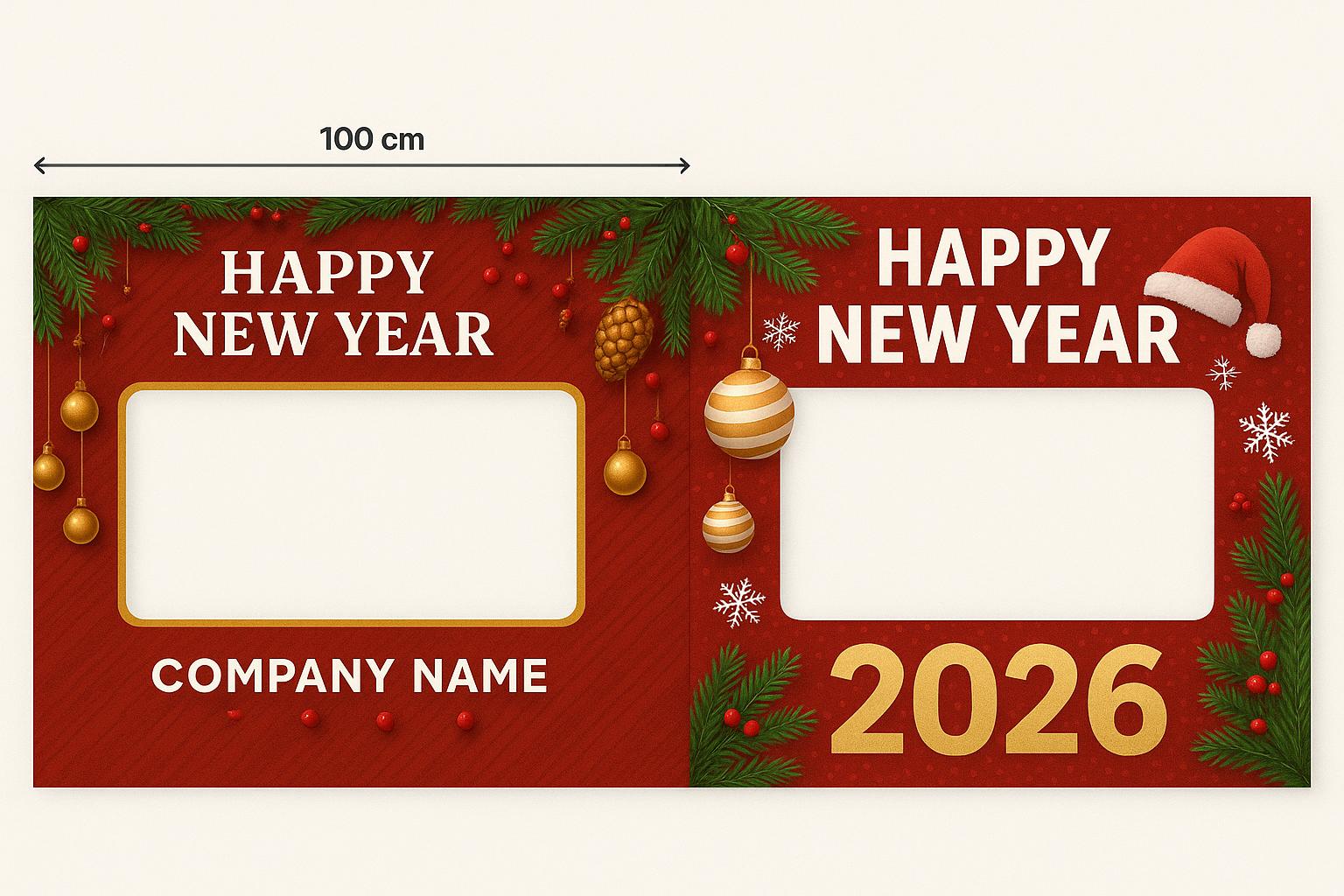 2025 Yeni Yıl Hatıra Çerçevesi