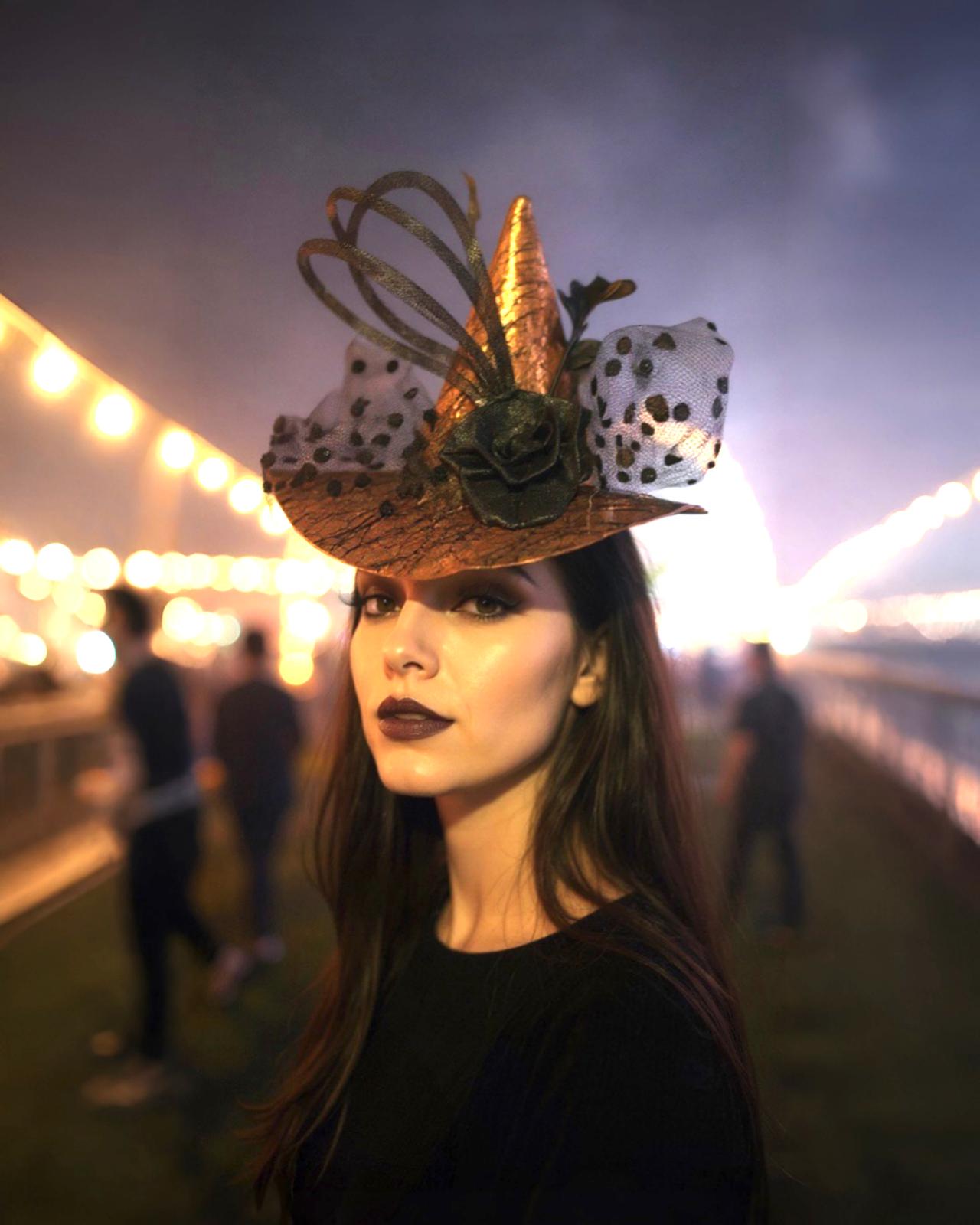 Cadılar Bayramı Bal Kabağı Taç