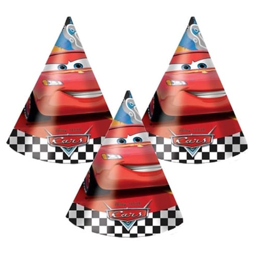 Cars Arabalar Külah Şapka 6 adet