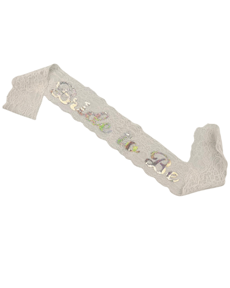 Bride To Be Beyaz Dantelli