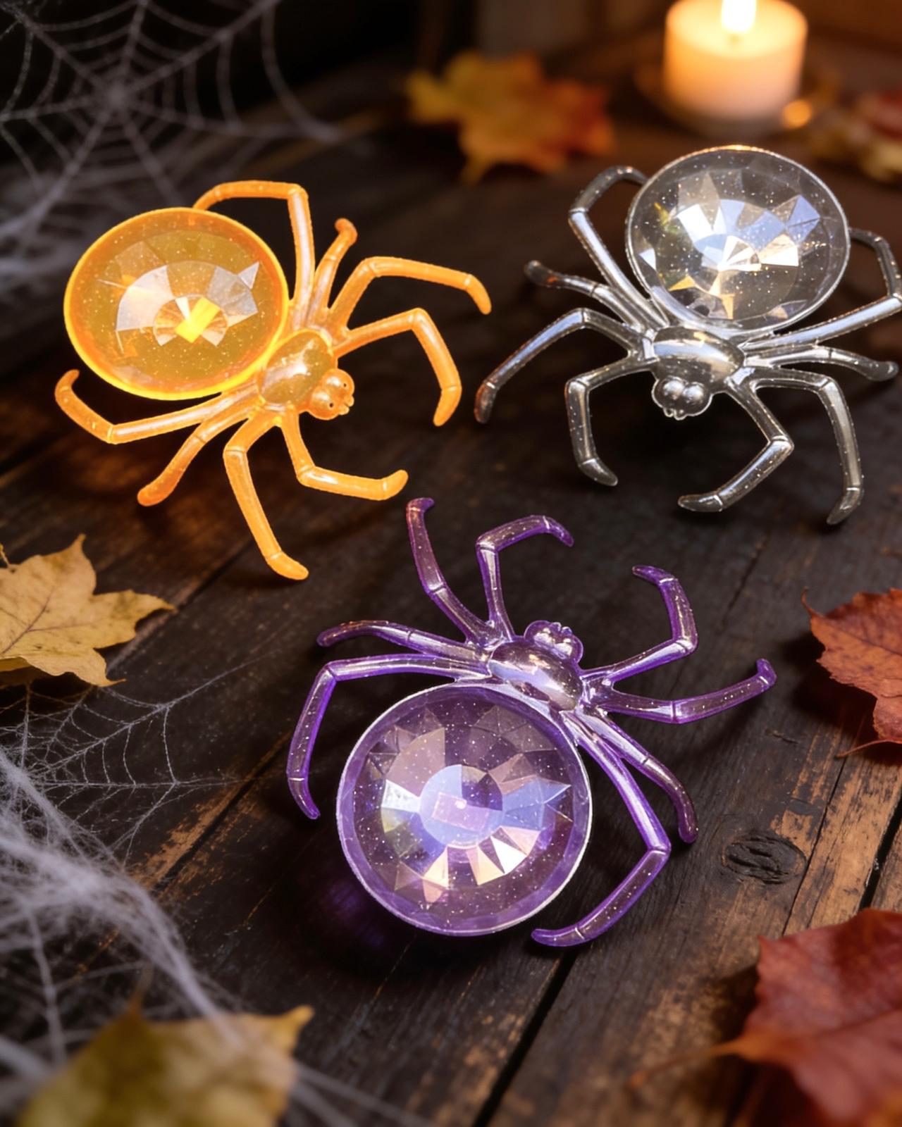 Halloween Örümcek Mika Çerezlik – 25 cm