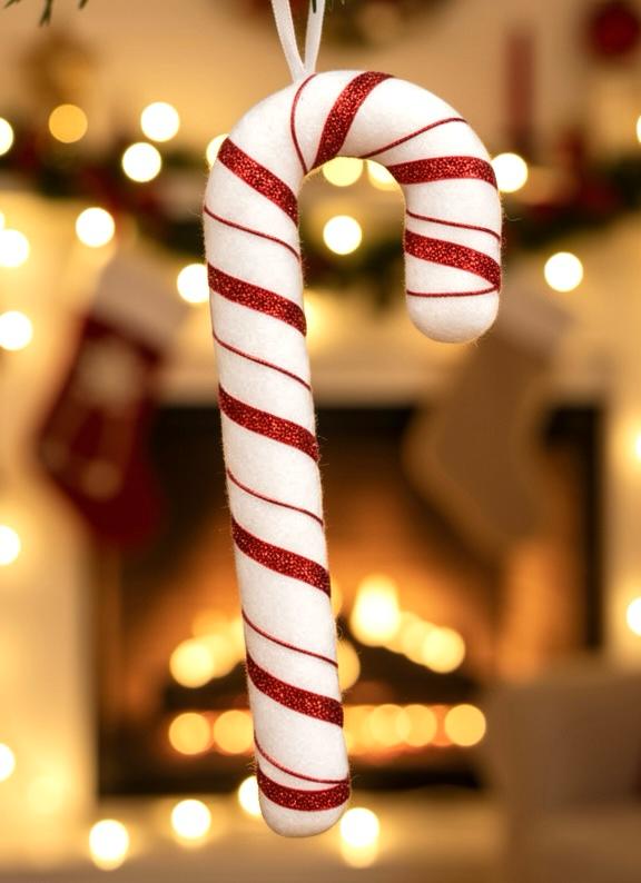 Çam Ağacı Baston Şeker Süsü