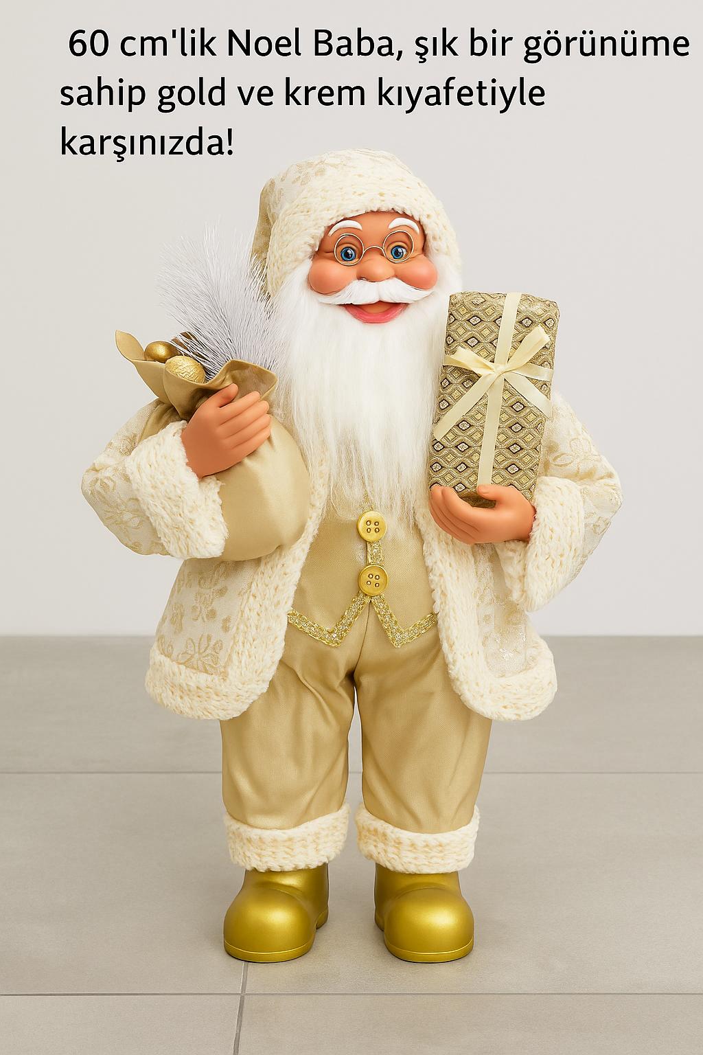 Noel Baba Dekor Süs 62 cm