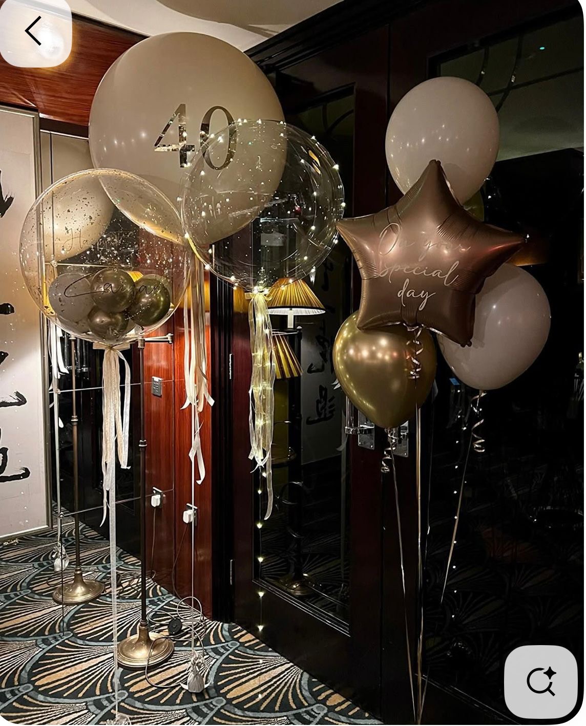 Uçan Balon Demeti 25 Adet +Folyo Balon