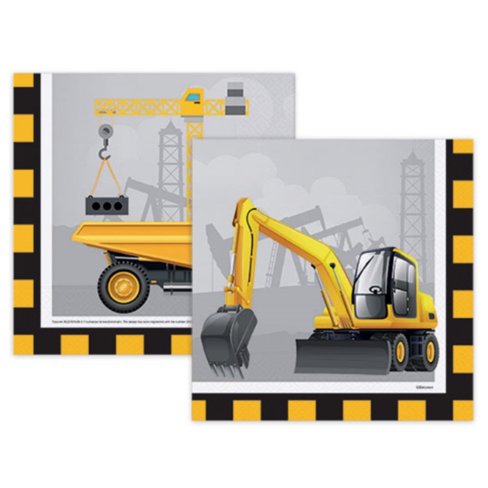 İnşaat Temalı Peçete