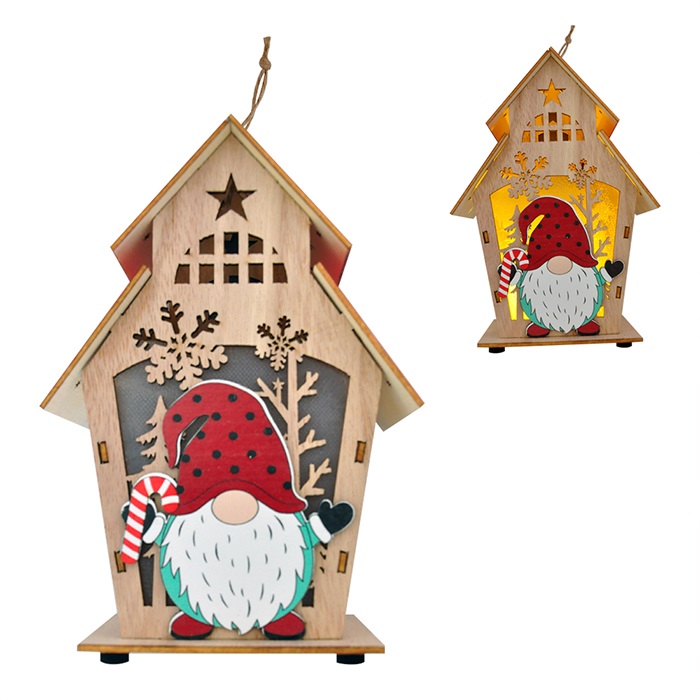 Işıklı Noel Baba Evi