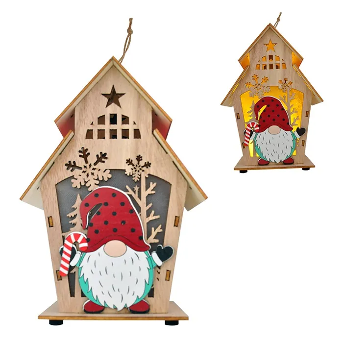Işıklı Noel Baba Evi