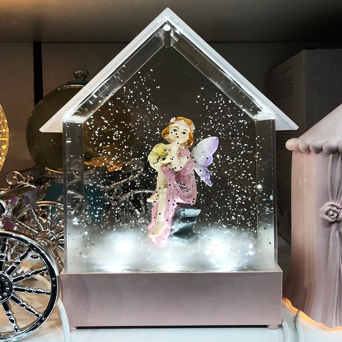 Işıklı Ve Müzikli Melek Kar Küresi