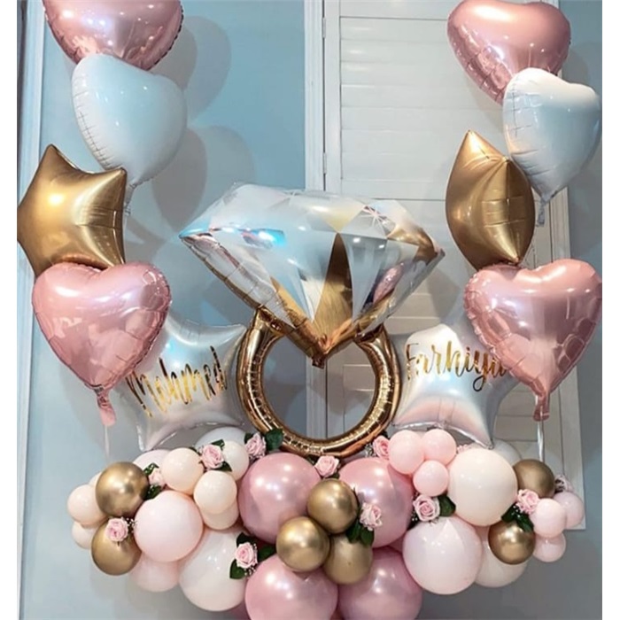 İsme Özel Balon Buket Aranjman