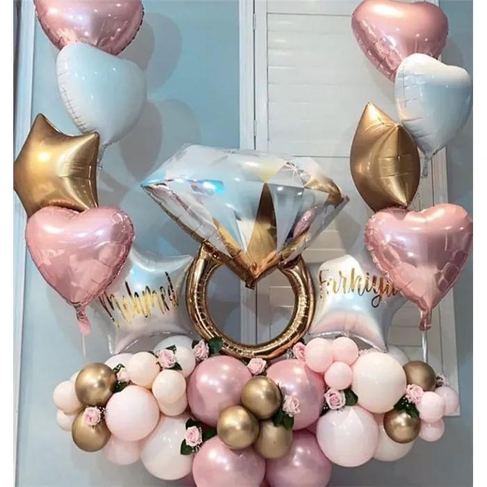 İsme Özel Balon Buket Aranjman