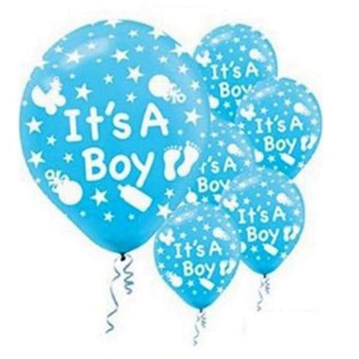 İt's A Boy Baskılı Balon