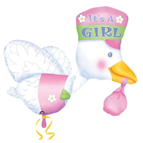 İts'a Gril Leylek Şekilli Folyo Balon