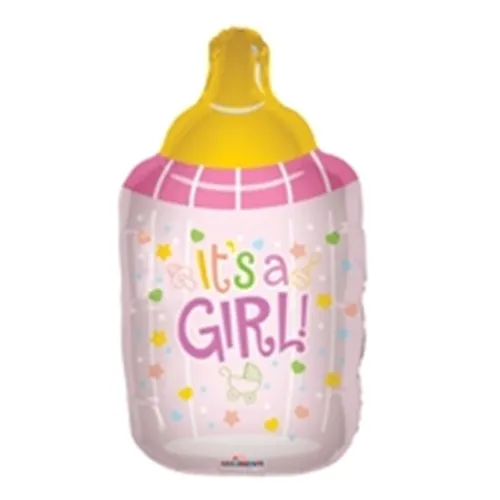 İts Girl Biberon Folyo Balon