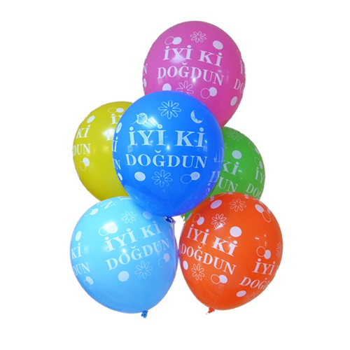 İyi Ki Doğdun Baskılı Balon