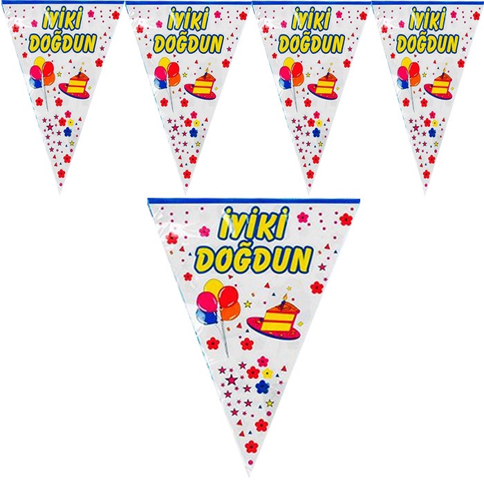 İyi Ki Doğdun Bayrak Flama