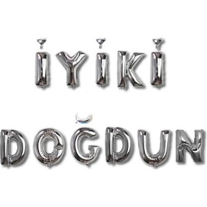 İyi Ki Doğdun Harf Folyo Balon 