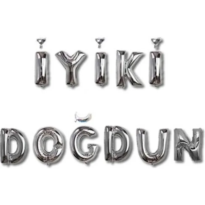 İyi Ki Doğdun Harf Folyo Balon 