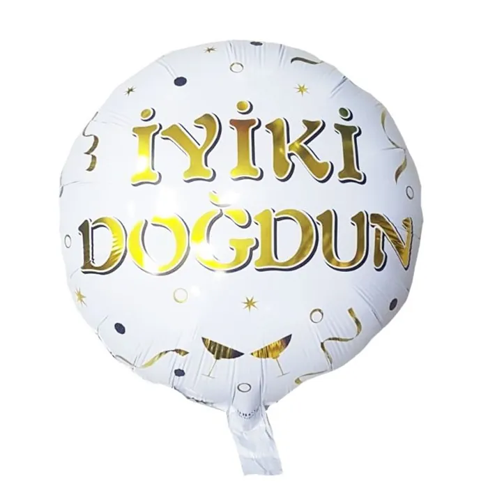 İyi Ki Doğdun Gold Folyo Balon