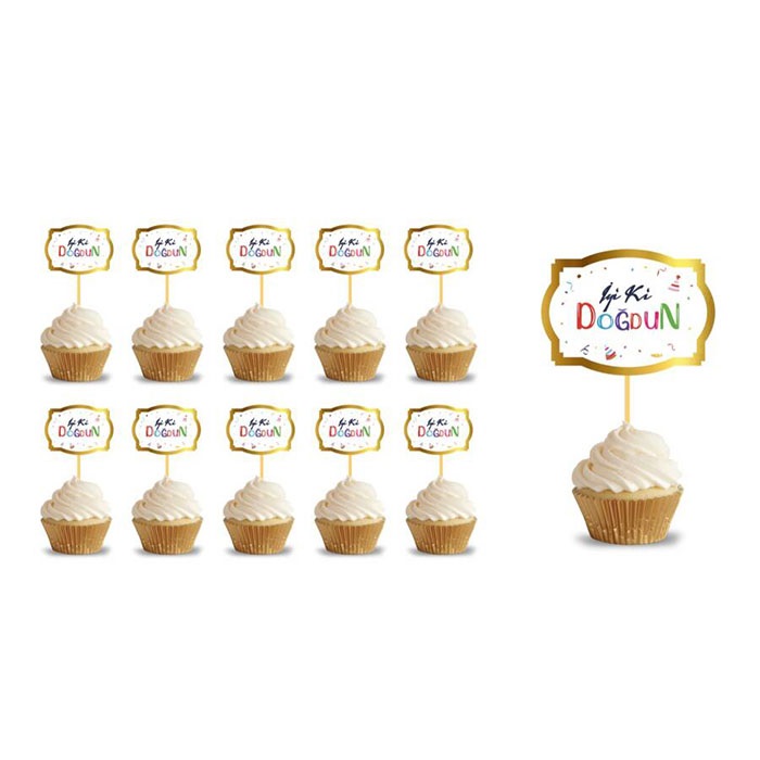 İyi Ki Doğdun Kürdan Süs