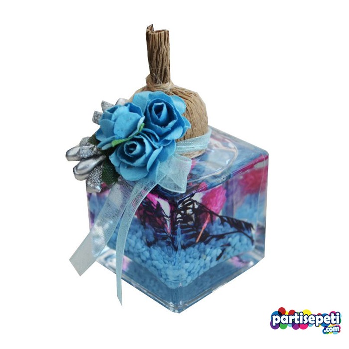 Kandil Mumu Mavi Renkli