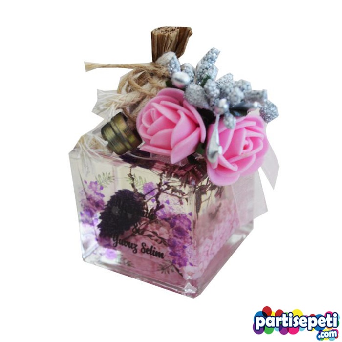 Pembe Renkli Kandil Mumu