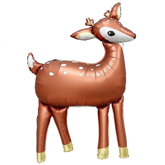 Kahverengi Geyik Folyo Balon