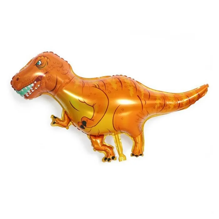 Kahvrengi Dinozor Folyo Balon
