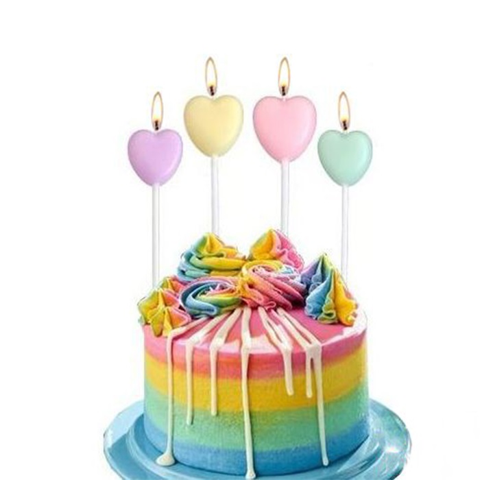 Kalp Mum Makaron Renkler