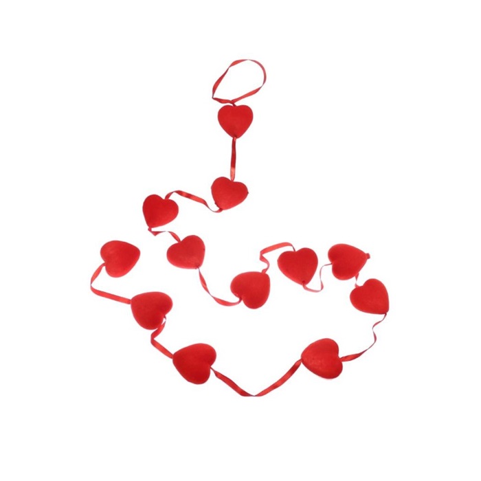 Kalp Sarkıt Süs  12'Li
