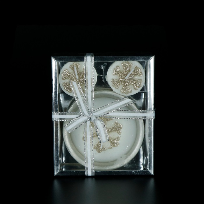 Kar Taneli Hediyelik Mum