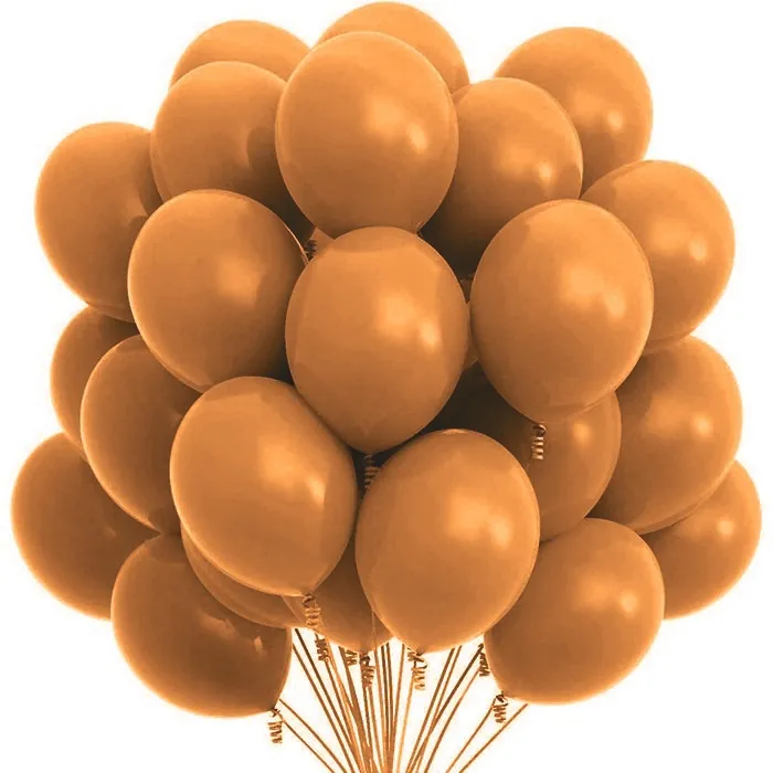 Karamel Renkli Pastel Balon