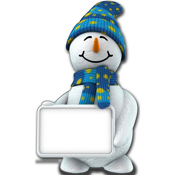 Kardan Adam Ayaklı Pano Süs