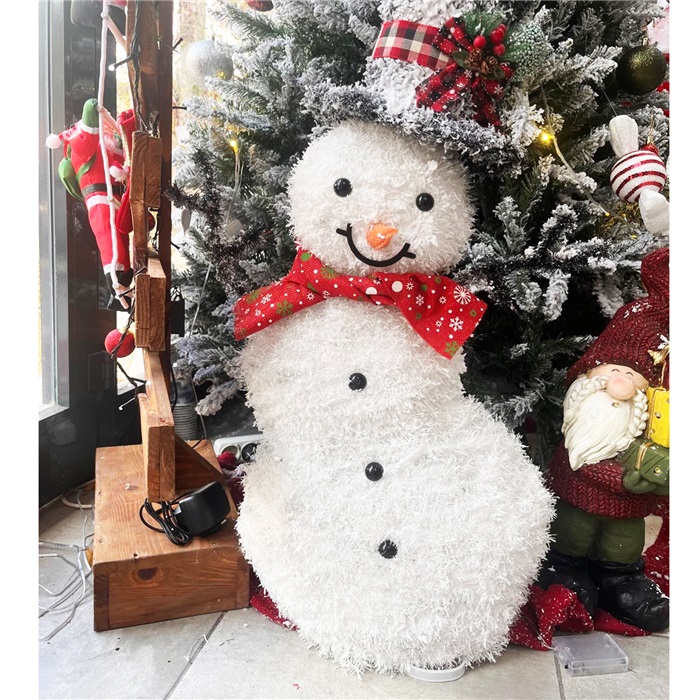 Kardan Adam Işıklı Dekor Süs