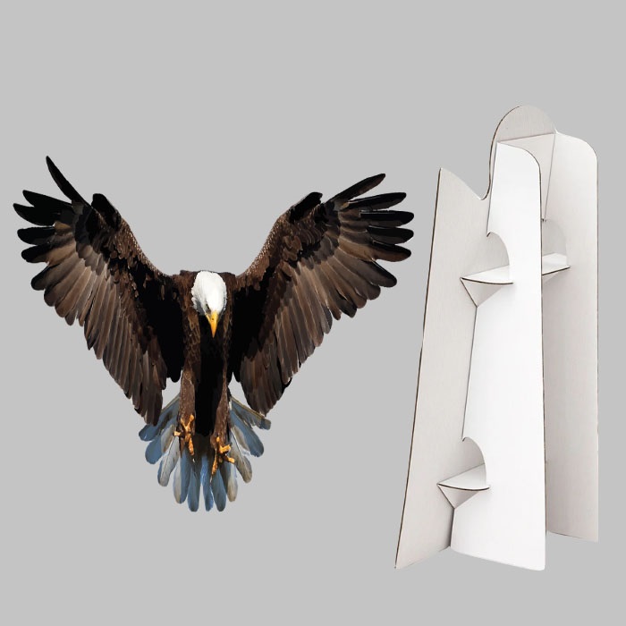 Kartal Figürlü Ayaklı Pano