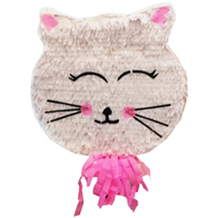 Kedi Temalı Pinyata Ve Sopası