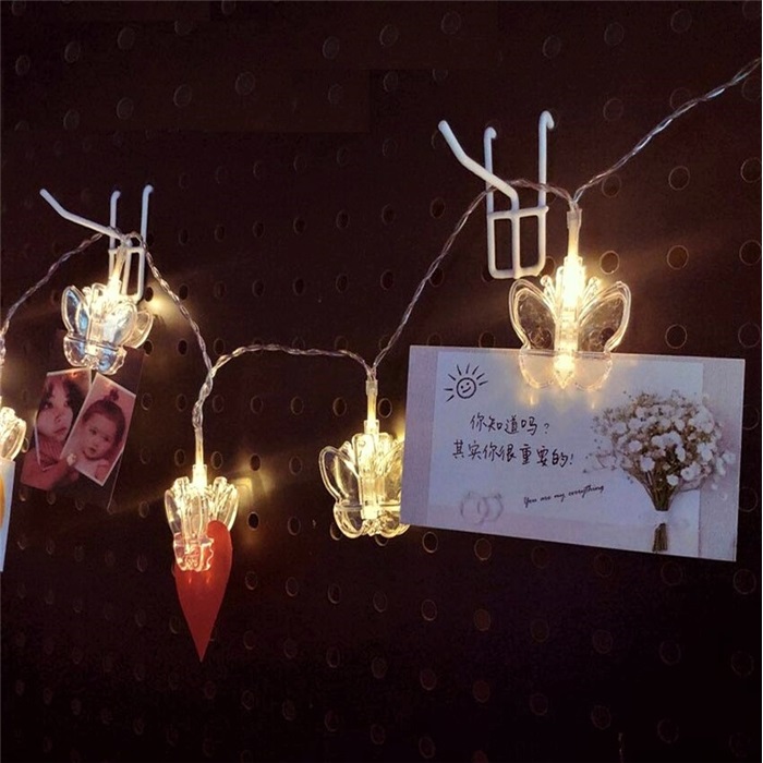 Kelebek Mandallı Sıralı Led Işık