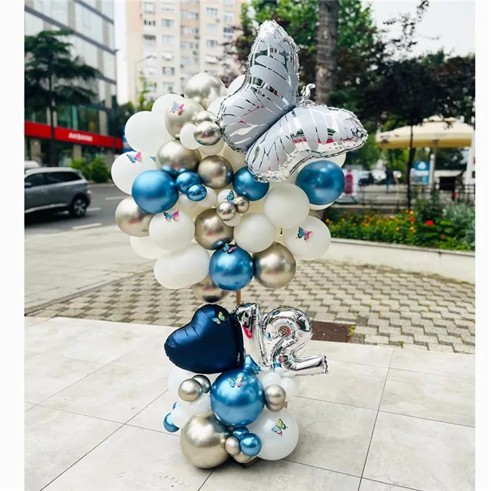 Kelebekli Balon Aranjmanı