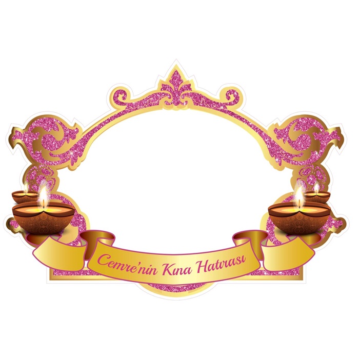 Kına Çerçeve Kişiye Özel