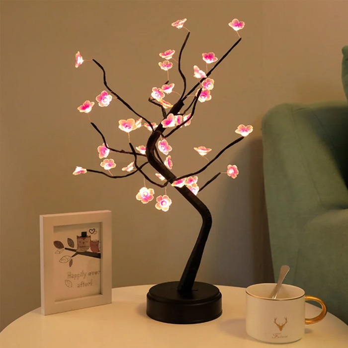 Kiraz Çiçeği Ağacı Lambası